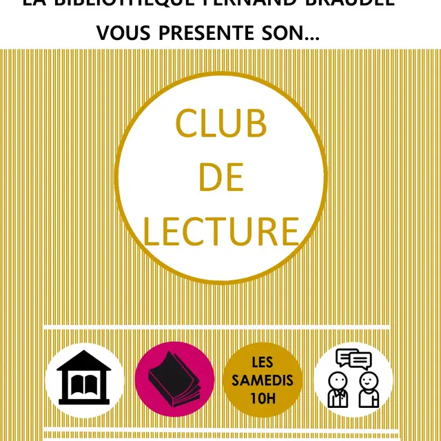 Affiche club de lecture