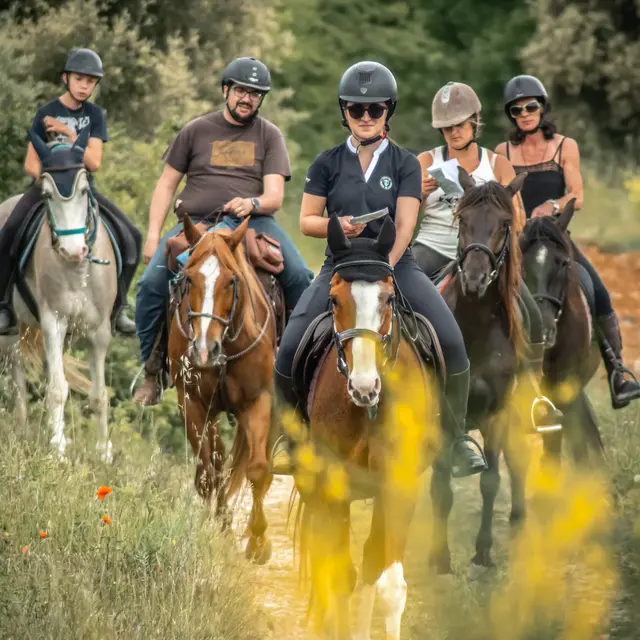 Sortie en extérieur à Bédoin