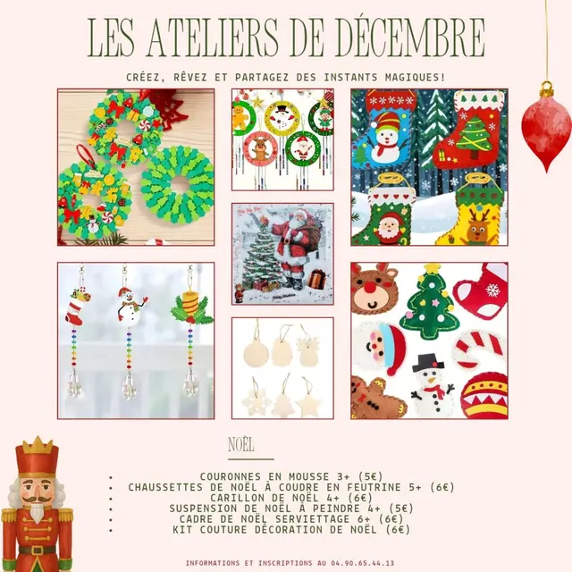 Ateliers autour de Noël - L'atelier du jouet_Vaison-la-Romaine