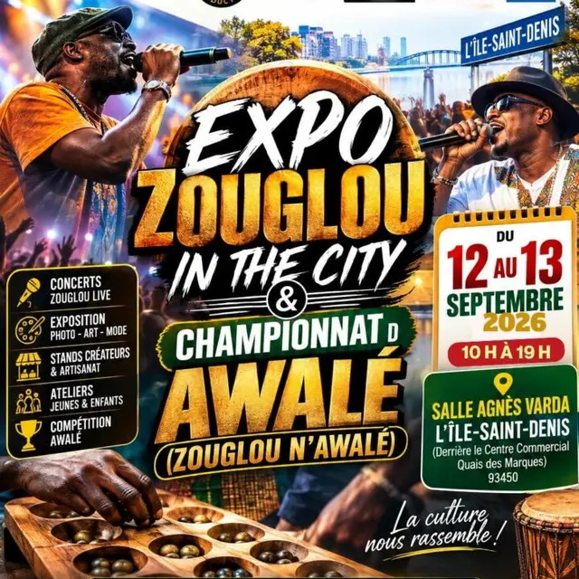 Evènement - Zouglou in the city et championnat d’awalé_L'Île-Saint-Denis