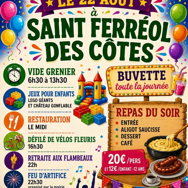 Affiche fête patronale