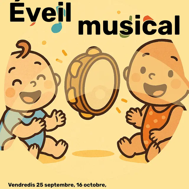 Eveil musical à la médiathèque de Publier