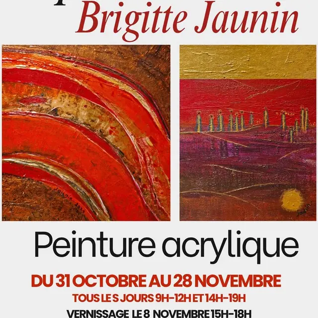 Exposition de Brigitte Jaunin_Vongnes