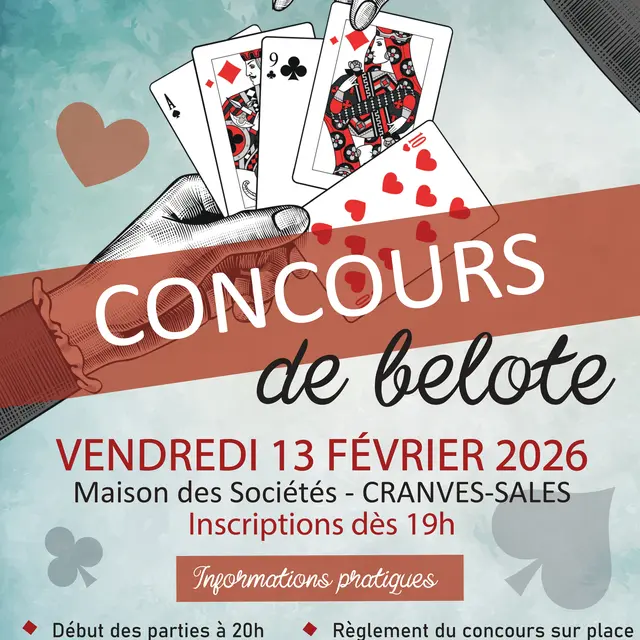 Concours de belote 2026