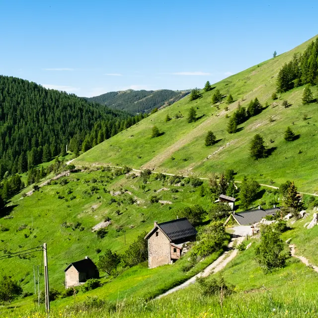 Boucle des Hameaux - Rouge_Valberg