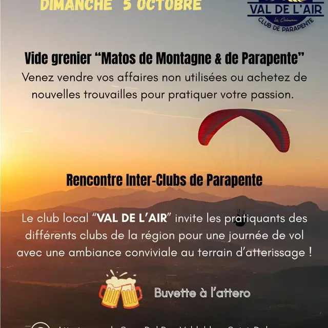 Rencontre Interclubs de Parapente à Valdeblore_Valdeblore