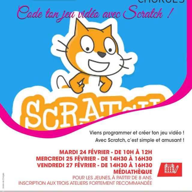 Code ton jeu vidéo avec Scratch ! Chorges