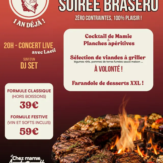Soirée Brasero chez Mamie Antoinette_Tarascon-sur-Ariège