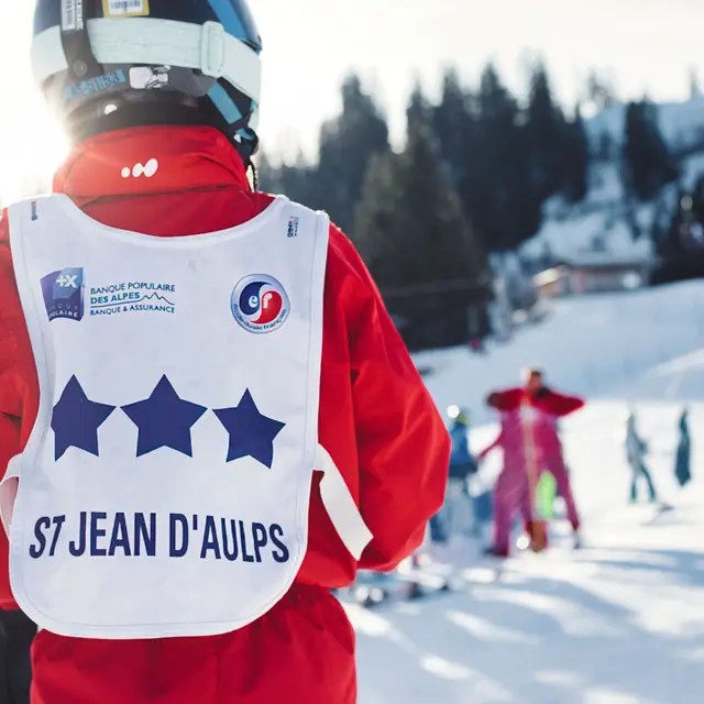 Cours collectif de ski alpin_Saint-Jean-d'Aulps