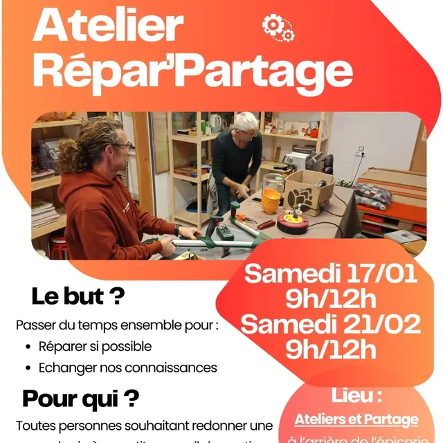 Atelier Répar'Partage_Pierrefeu-du-Var