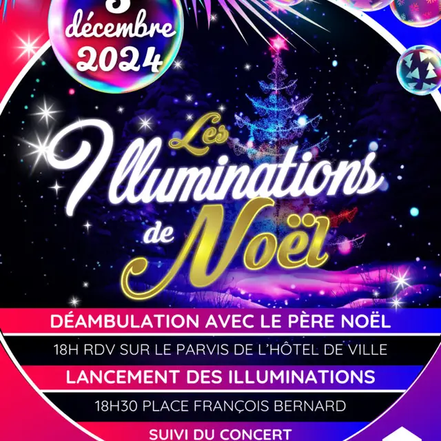 Inauguration des illuminations de Noël Cuers