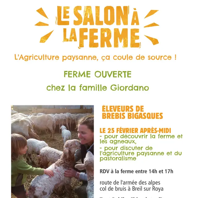 Ferme ouverte chez la famille Giordano