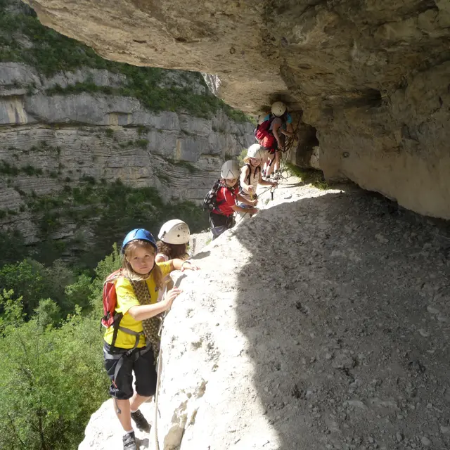 Via Ferrata d’Agnielles avec Eric Fossard Bleu Montagne.