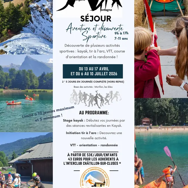 Séjour Aventure et découverte sportive_Morillon