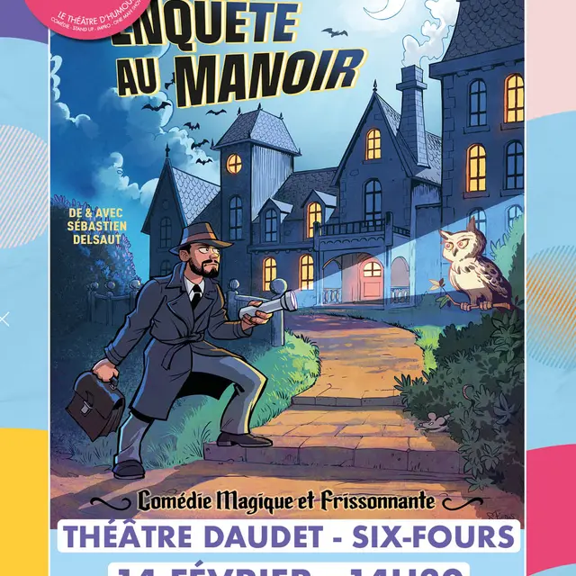 Spectacle : Enquête au manoir_Six-Fours-les-Plages