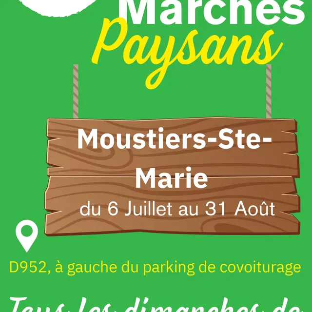 Marché Paysan du Verdon_Moustiers-Sainte-Marie