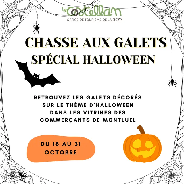 Chasse aux galets sur le thème d'Halloween_Montluel