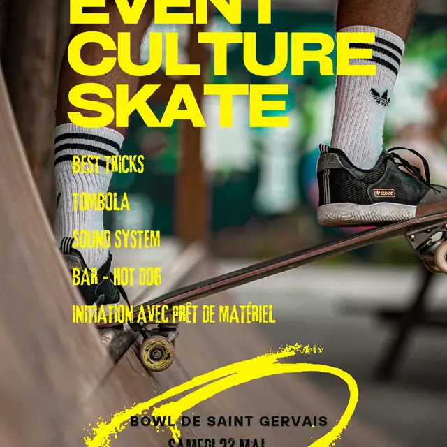Affiche Event Culture Skate