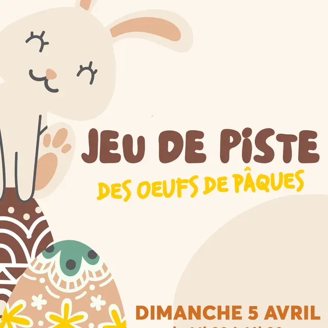 Jeu de piste des oeufs de Pâques