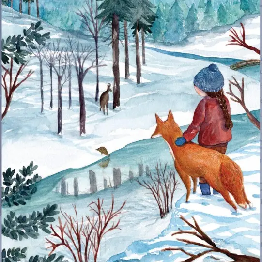 Atelier Aquarelle - Crée ta carte voeux_Corrençon-en-Vercors