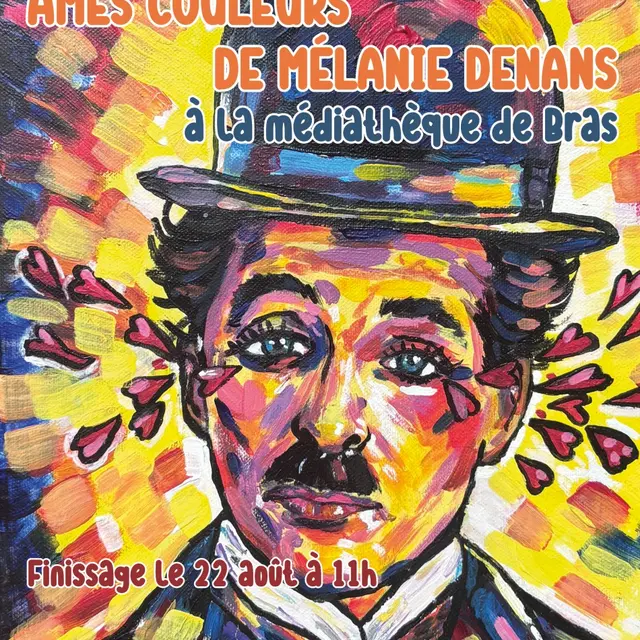 Exposition : Mélanie Denans - peinture_Bras