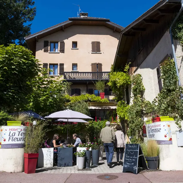 Hôtel Restaurant La Terrasse Fleurie à Divonne-les-Bains