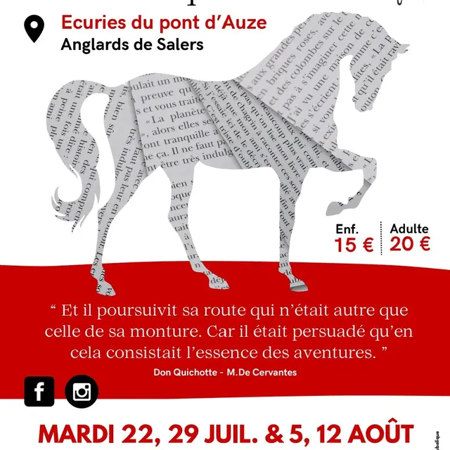 Cabarets équestres Nuits d'été_Anglards-de-Salers