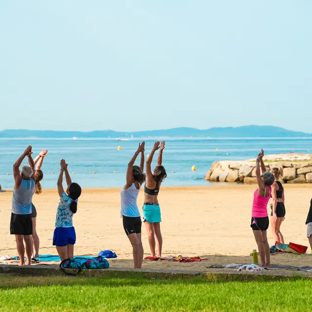 Fitness on the beach à La Londe les Maures
