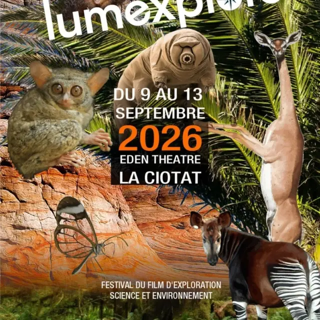 Festival International du Film d'Exploration Scientifique et Environnementale Lumexplore_La Ciotat