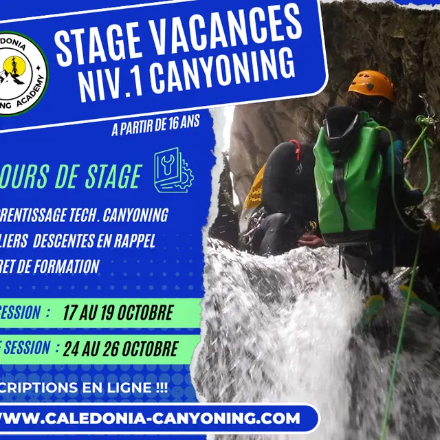 Stage canyoning