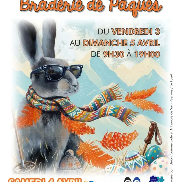 Braderie de Pâques_Saint-Gervais-les-Bains