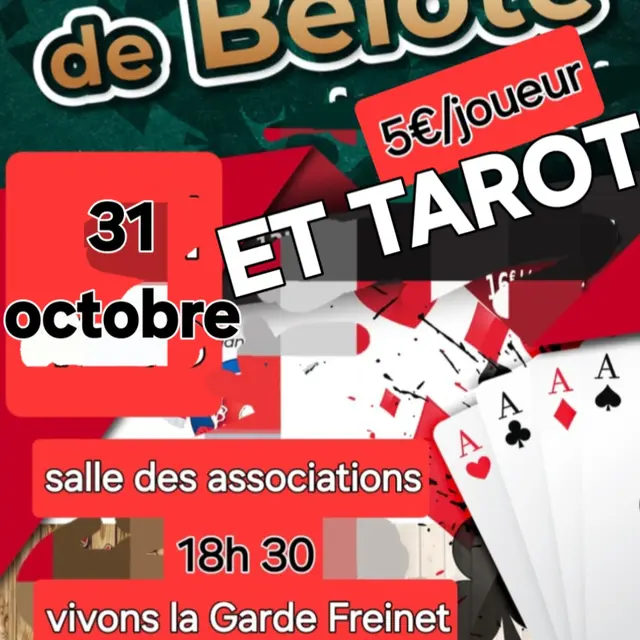 Concours de Belote et Tarot_La Garde-Freinet