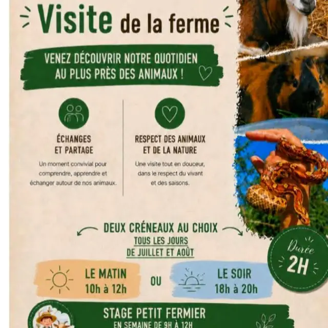 Visite de ferme pédagogique à l'Esat du Grand Réal à La Bastidonne_La Bastidonne