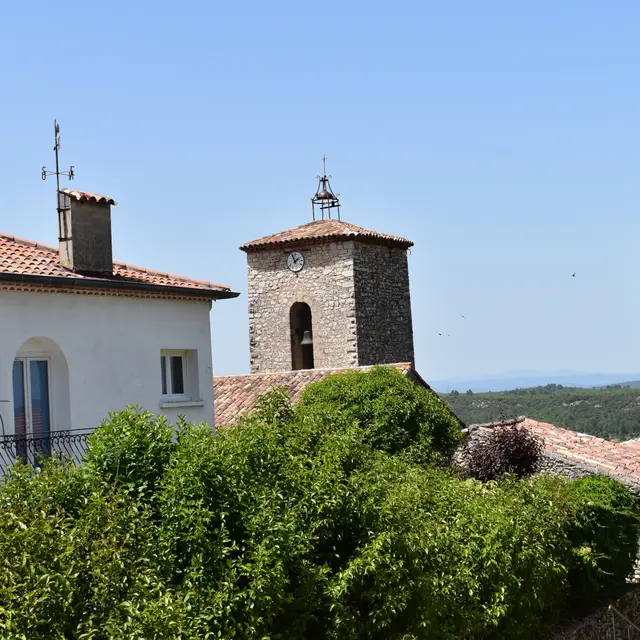 Table d'orientation du village_Esparron de Pallières