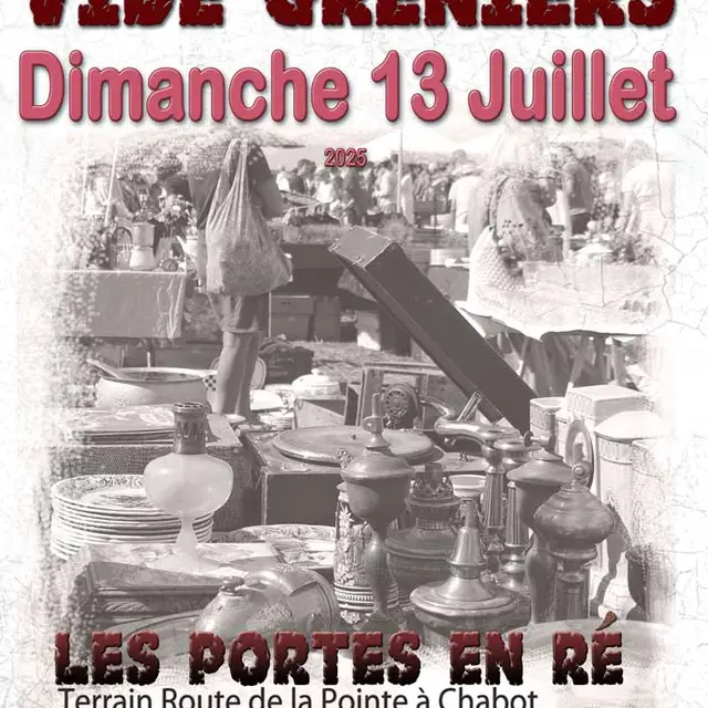 Brocante Vide-Greniers par Les Portes en Fête_Les Portes-en-Ré