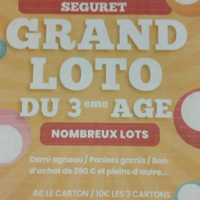 Loto du 3ème Âge_Séguret