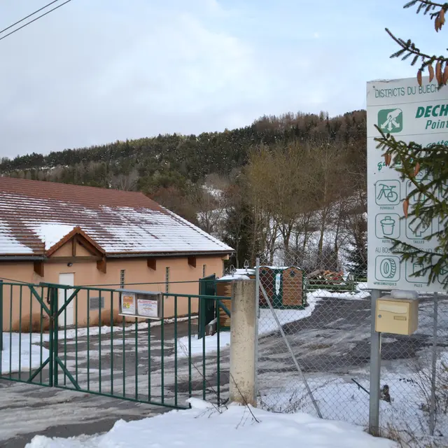 Déchetterie, Agnières en Dévoluy