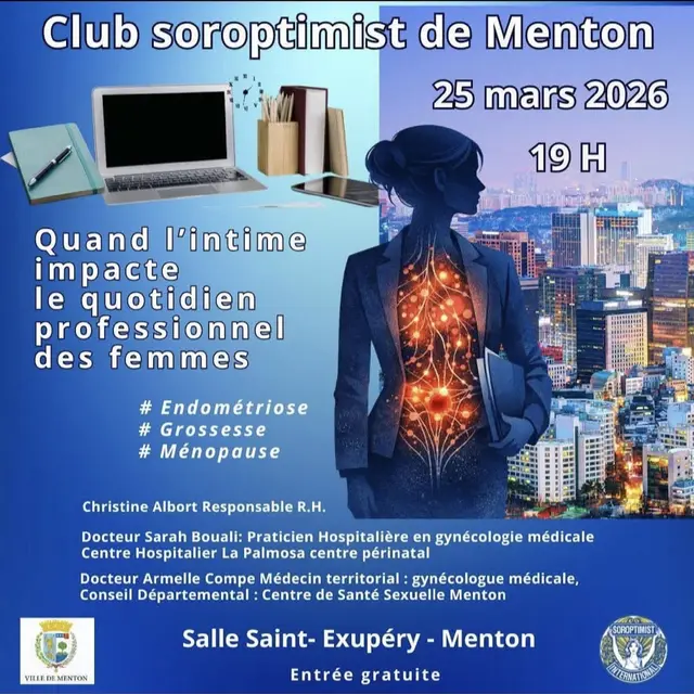 Endométriose, grossesse, ménopause : quand l'intime impacte le quotidien professionnel des femmes_Menton