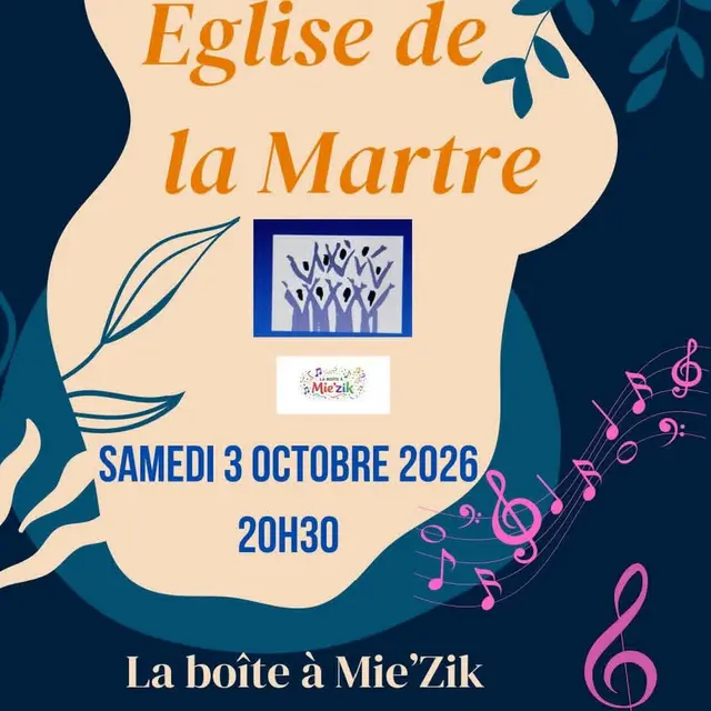 Concert Gospel et variété_La Martre