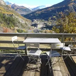gîte l'Encombrette terrasse