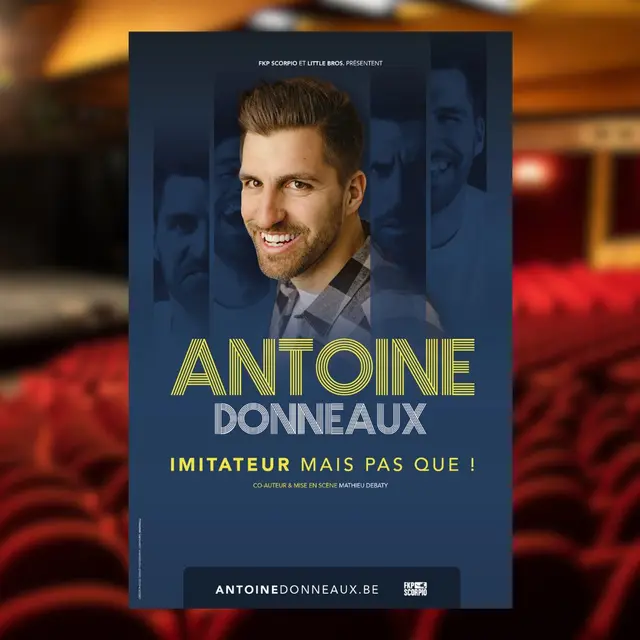 Spectacle : Antoine Donneaux - Imitateur mais pas que !_Sanary-sur-Mer