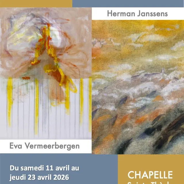 Exposition de peinture -  Eva Vermeerbergen et Herman Janssens_Séguret