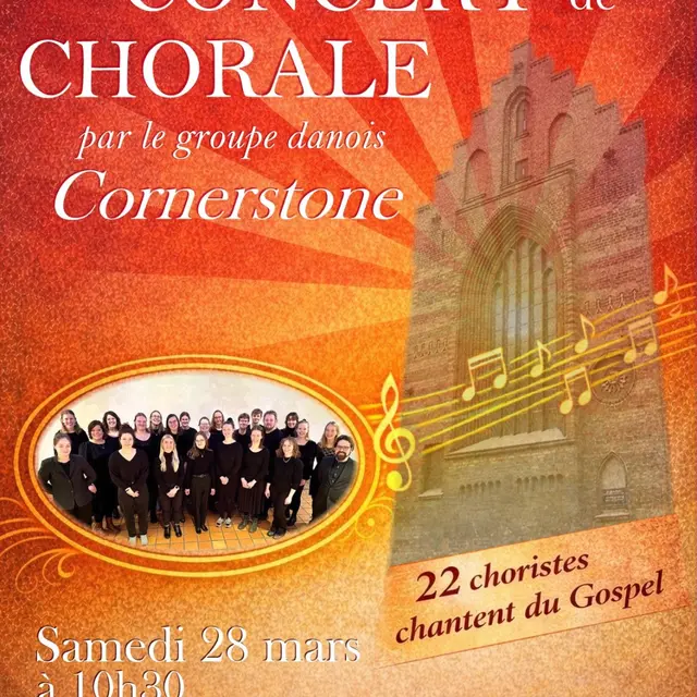 Concert : Cornerstone - Chorale_La Celle