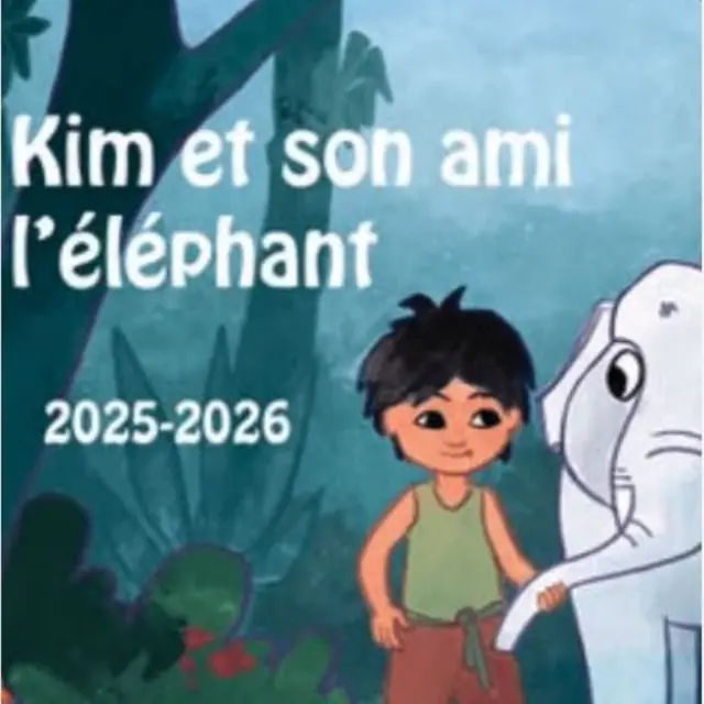 Kim et son ami l'éléphant_Marseille