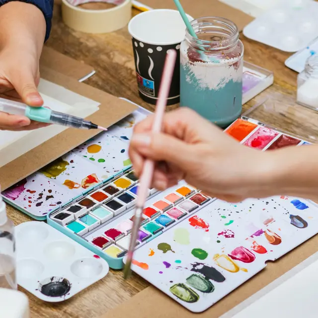 Atelier aquarelle pour les enfants_La Croix-Valmer