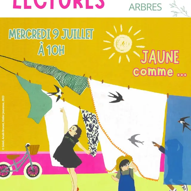 Lecture   A l'ombre des arbres _Contes