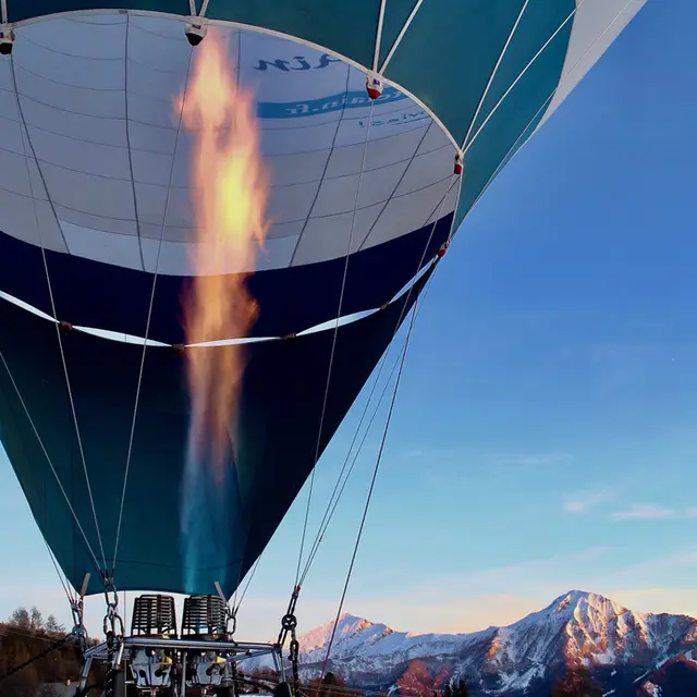 Vol libre en montgolfière