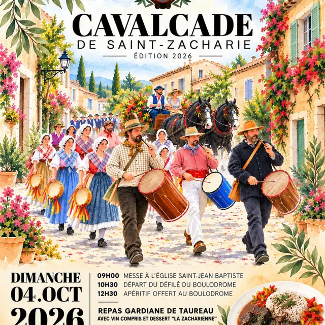 Cavalcade de Saint-Zacharie_Saint-Zacharie