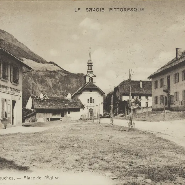 Centre du village vers 1910