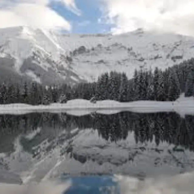 Itinéraire hiver Lac de Javen_Megève